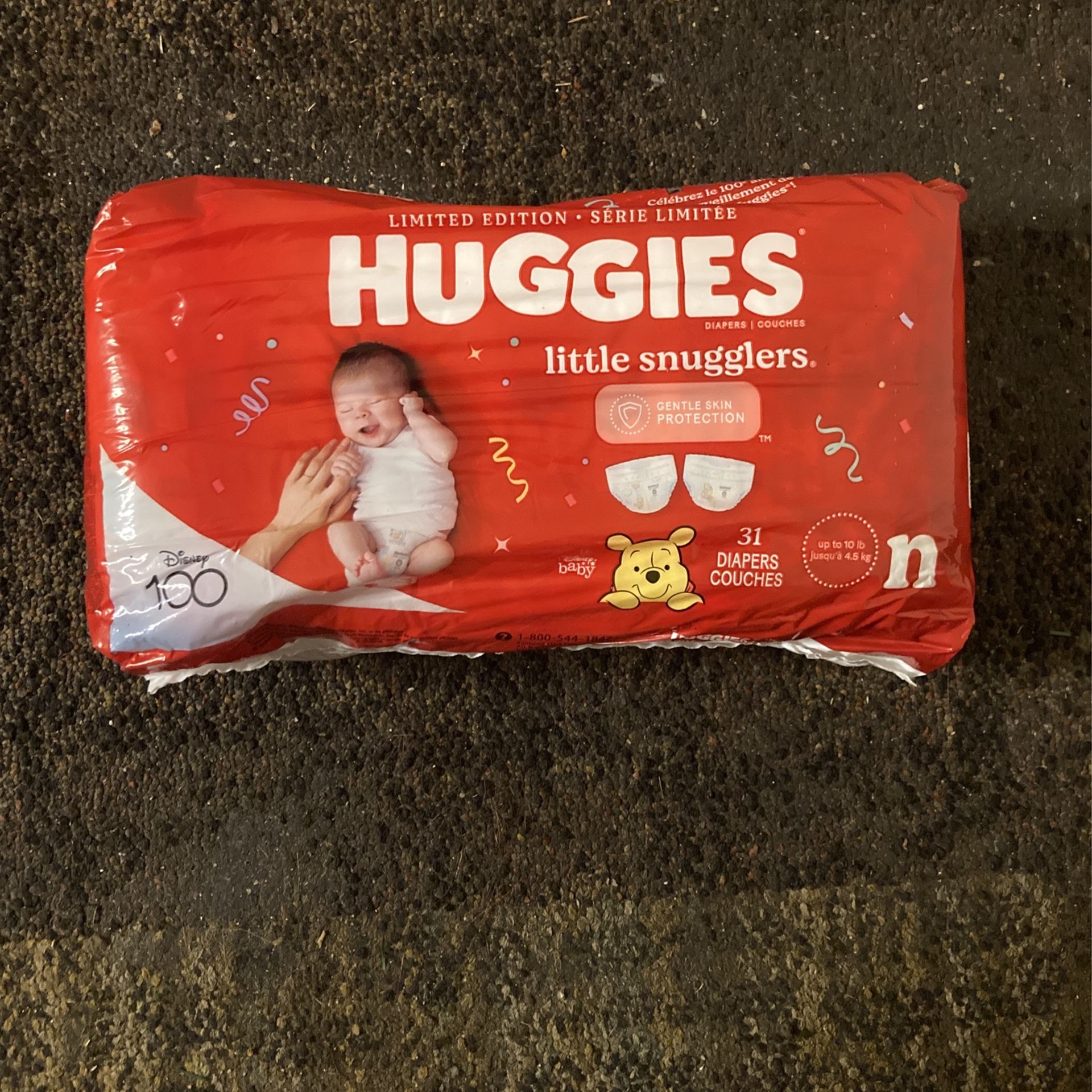 Huggies Little Snugglers- Limited Edition-Newborn