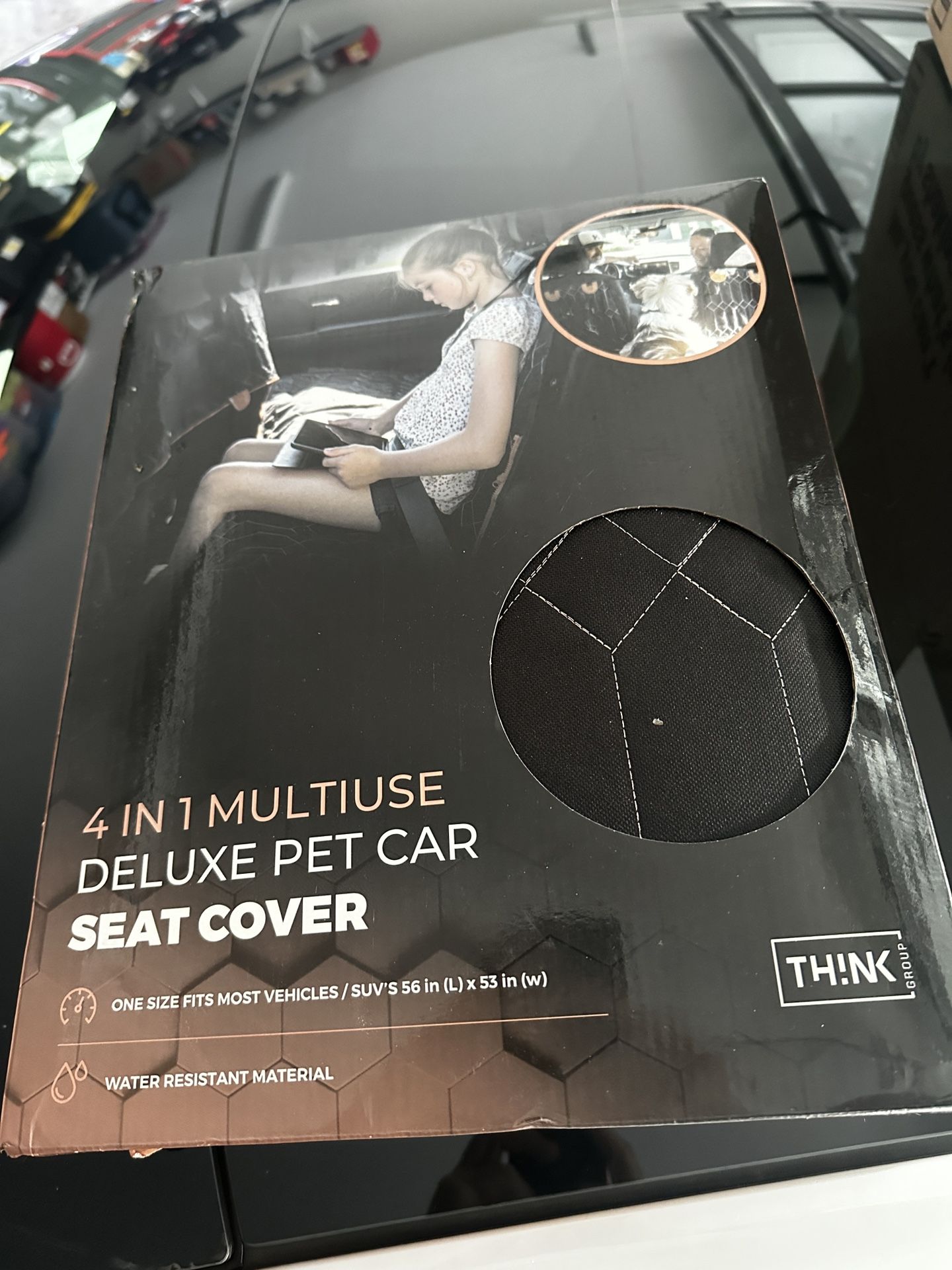 Deluxe Pet Car Seat Cover - New In Box