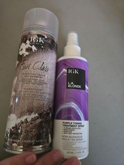 🖤IGK hair products NEW Both $15🖤