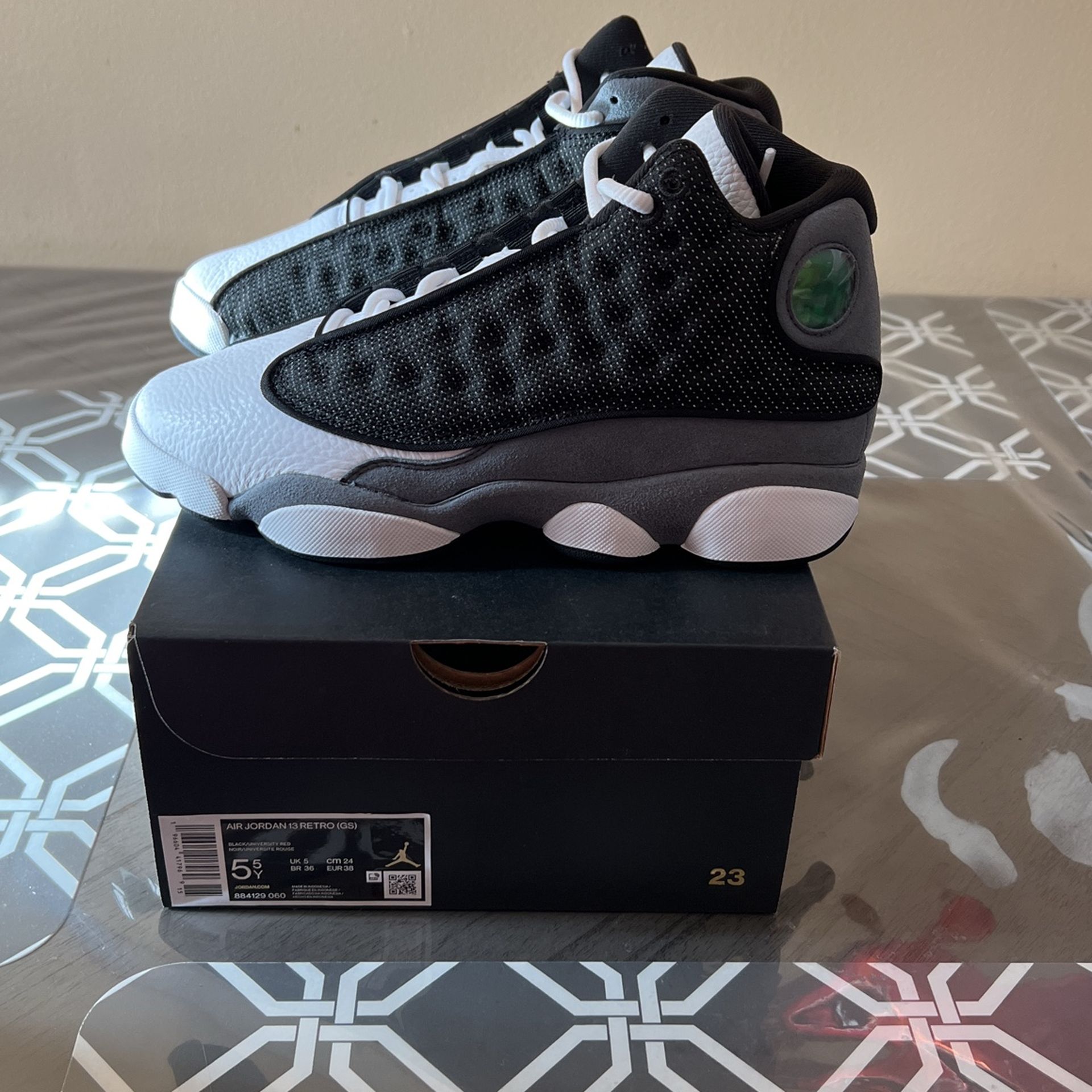 GS Jordan 13 Black Flint