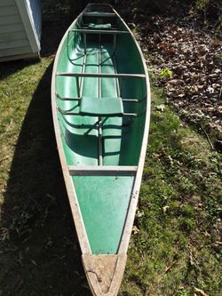18ft Coleman scanoe 3 person canoe