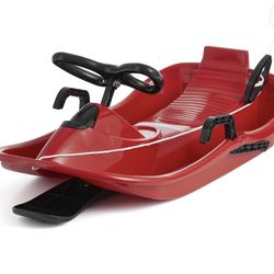 Set Of 2 Little Kids Snow Sleds