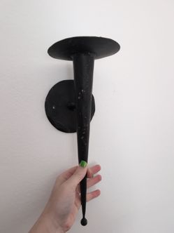 Iron sconce  x3