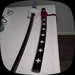 Anime Cosplay Katana Sword Replica one pice  set