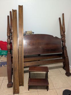 Queen bed frame