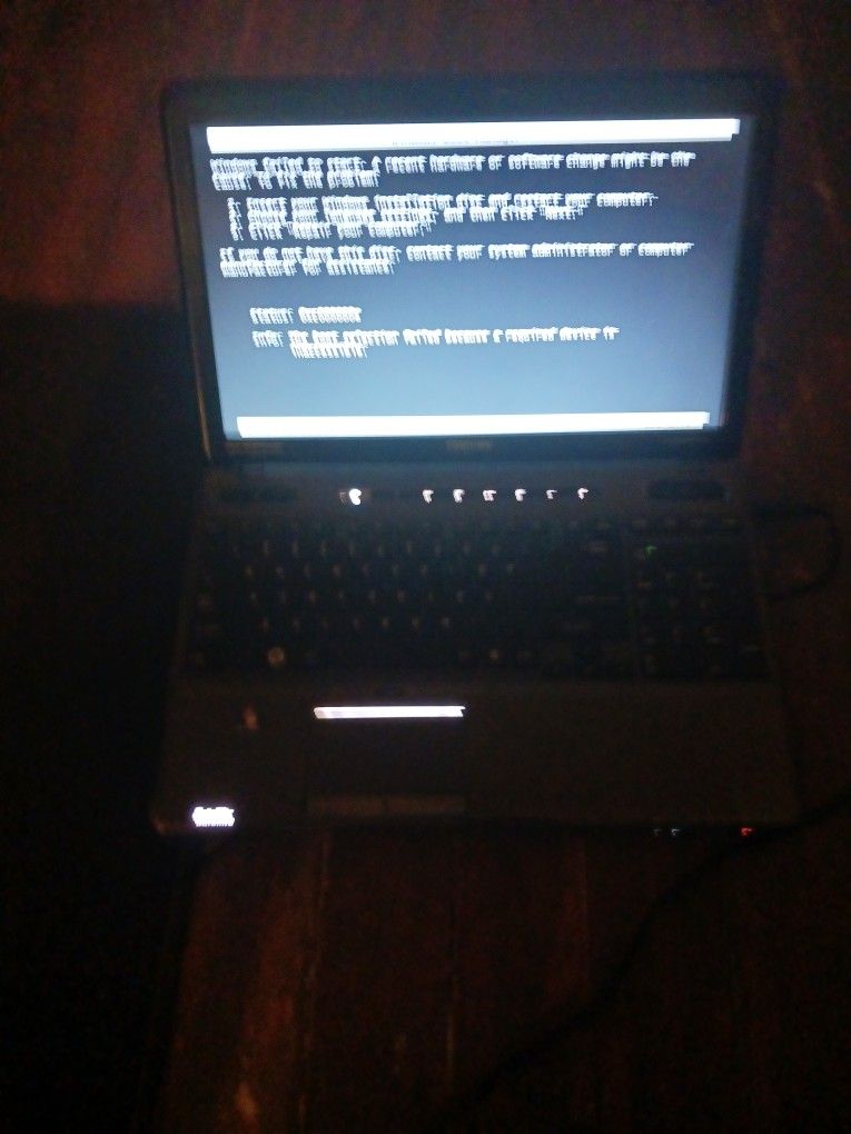 Toshiba Satellite Laptop 