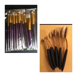 Makeup brushes
