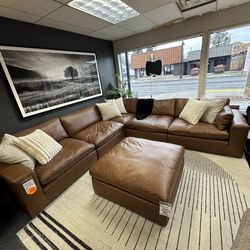 Cloud Leather Sectional