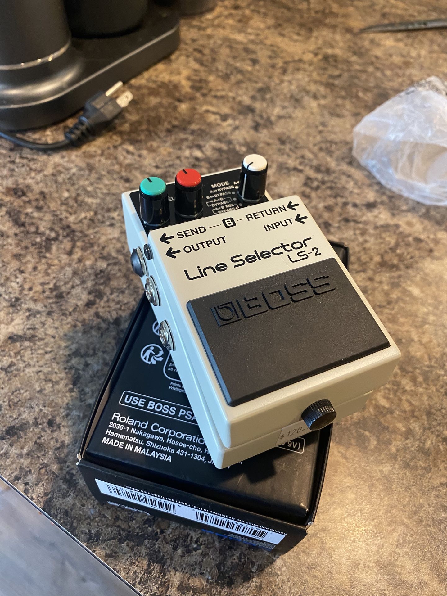 Boss LS2 Line Selector Pedal