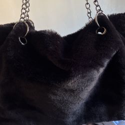 Soft Black Purse 