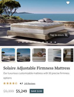 Saatva Solaire Adjustable Firmness Mattress