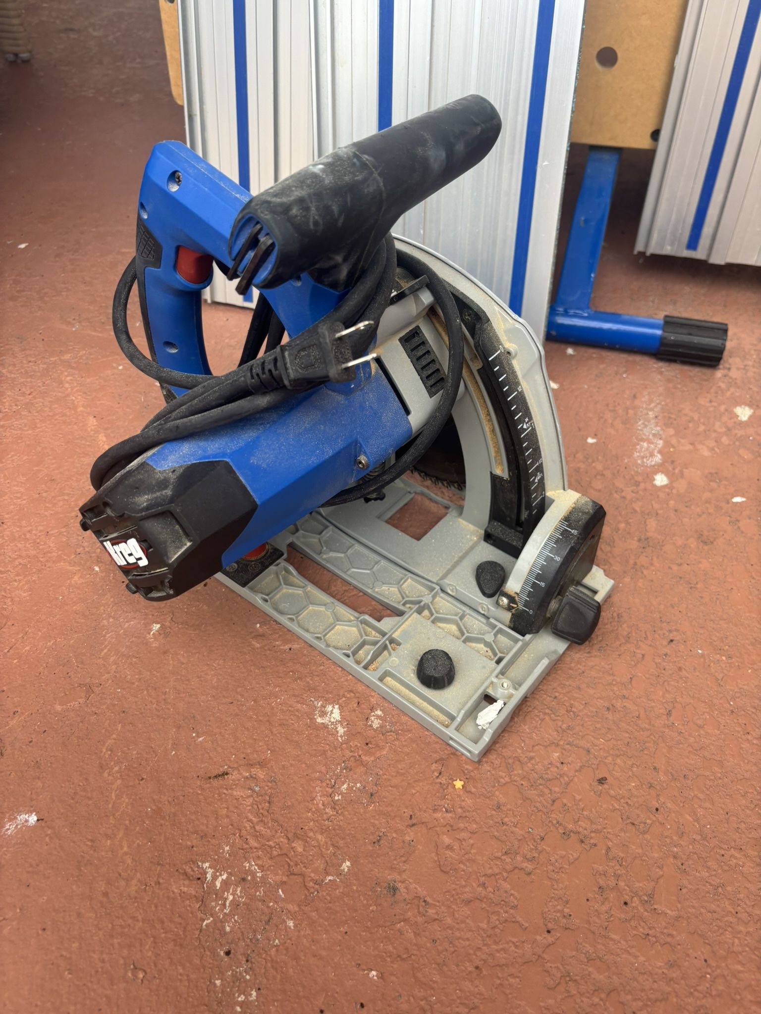 Kreg ASC MFT Table With Track Saw And Xtra Tracks