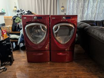 GE Profile Washer and Dryer Set