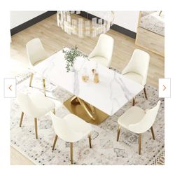 Marbel Dining Table 