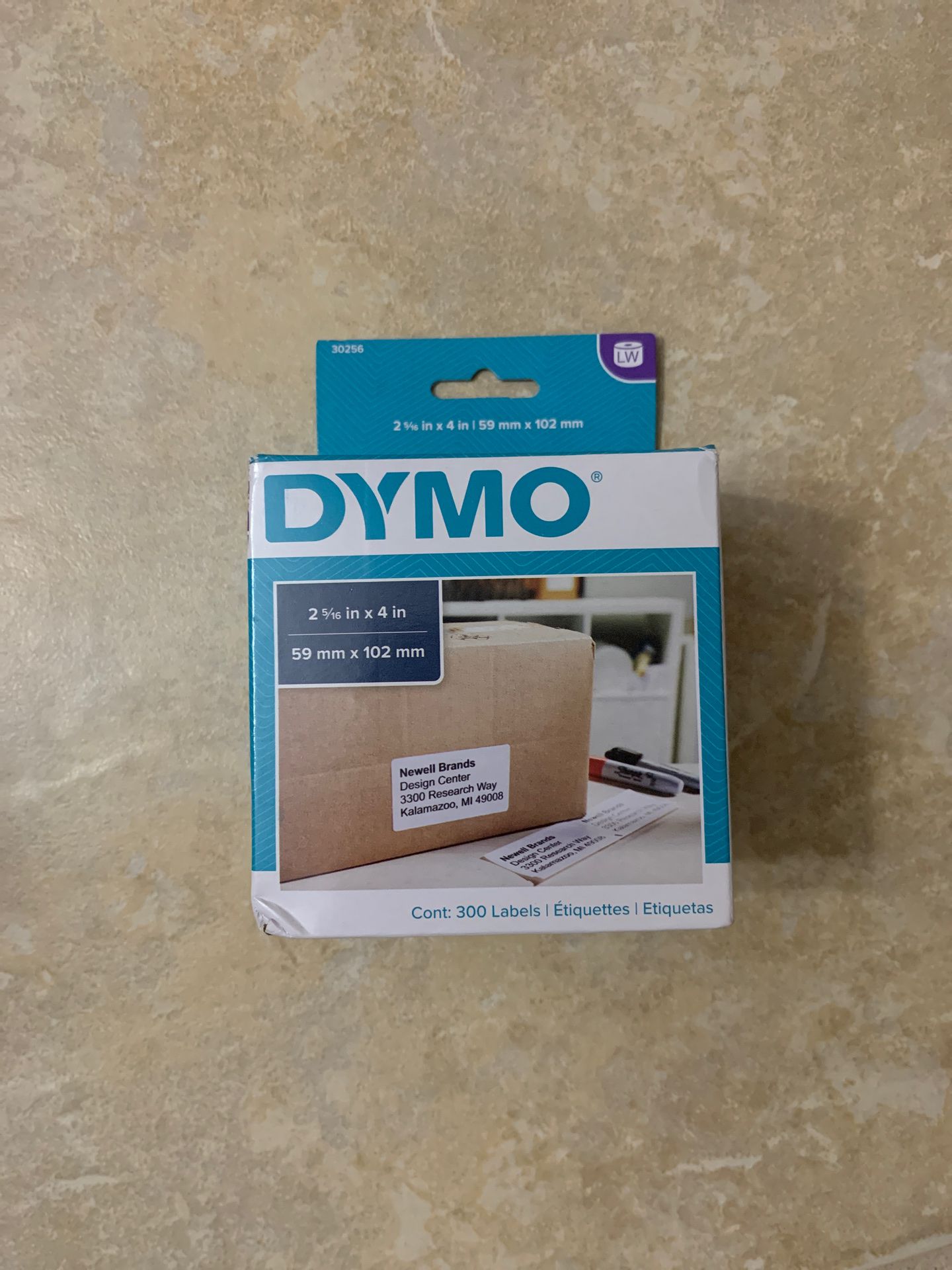 DYMO Authentic LW Large Shipping Labels | DYMO Labels for LabelWriter Label Printers, (2-5/16" x 4), Print Up to 6-Line Addresses, 1 Roll of 300