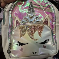 Girls Unicorn Backpack 