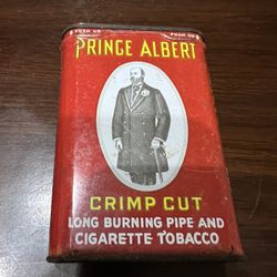 Vintage Prince Albert Tobacco Tin Can 40s-50s