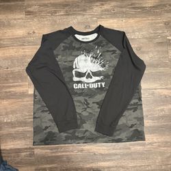Call Of Duty Skull Long Sleeve Shirt 