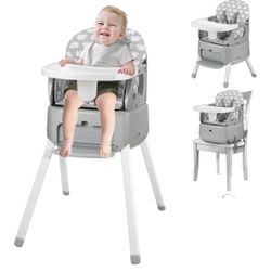 Baby High Chair New New In The Box Silla De Alimentación Silla Periquera De Bebé 