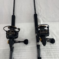 Penn Clash 6000 on New Okuma Cortez 7'0" 20-30lb Rods