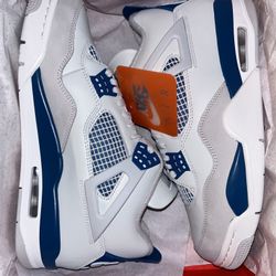 Jordan 4 Retro Blue Military 