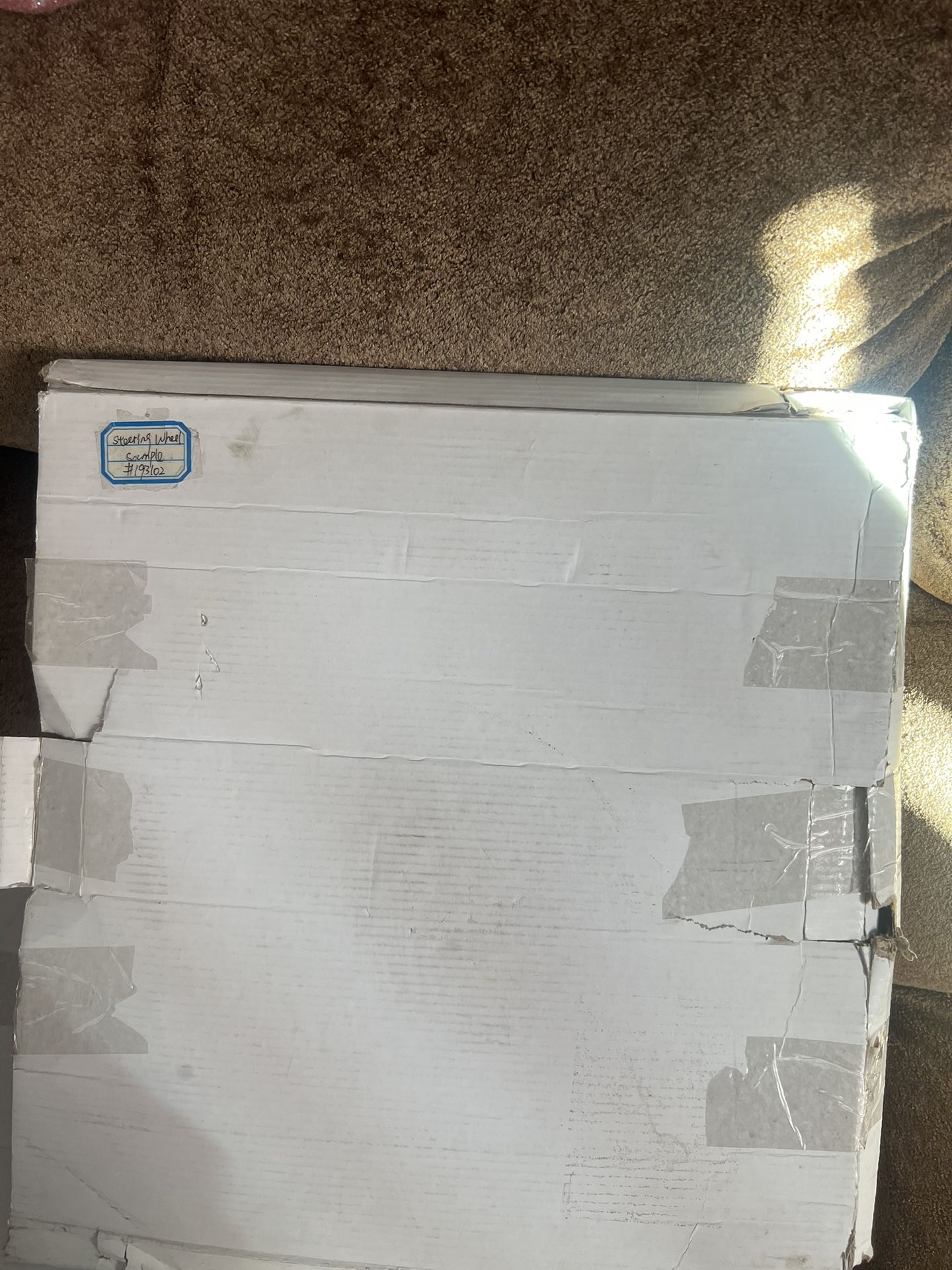 Raptor 15” White Wood Steering wheel