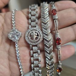 Bracelet Color Plata