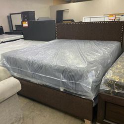 King Size Bed With Mattress 