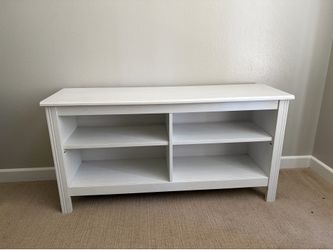 White TV Stand