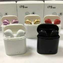 Wireless Bluetooth Earphones Headphone Earbuds For Apple iPhone With Charging Box Universal $45 2 For $80 5 Different Colors WHITE/BLACK/RED/GOLD/PINK