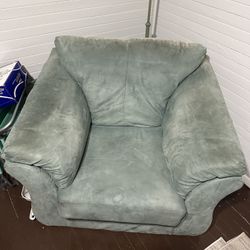 Blue Arm Chair