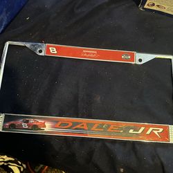 Dale jr license plate cover