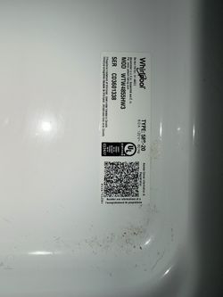 Used whirlpool washer