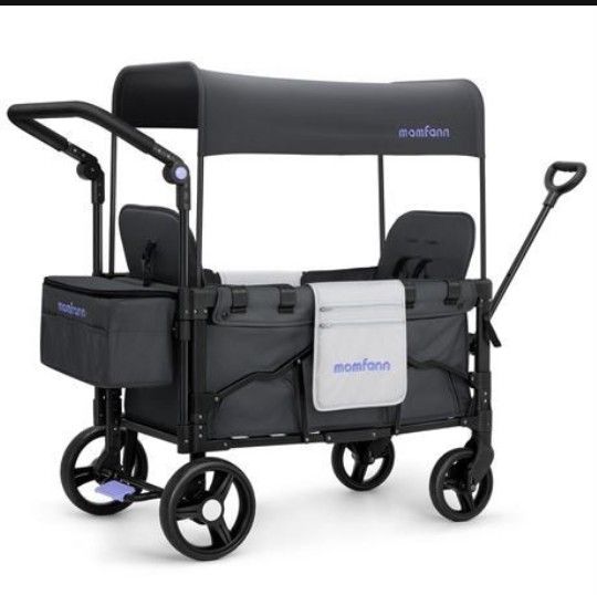 NIB Grey Stroller Wagon