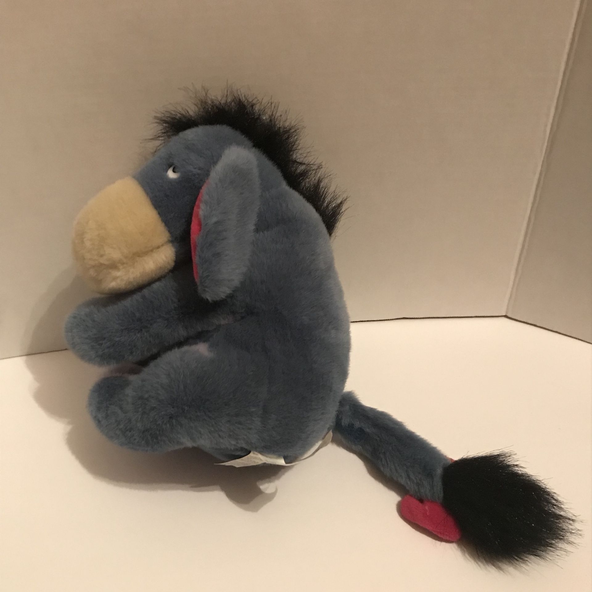 Disney Eeyore Plush w Detachable Tail Winnie the Pooh Stuffed Animal