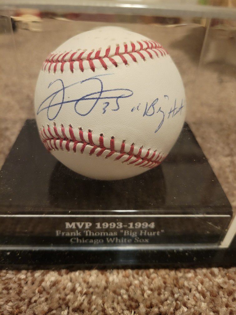 Frank Thomas Autographed Baseball