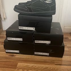 Air Jordan 1 Low Travis Scott Black Phantom