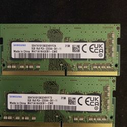 Ddr4 (2x8) 16gb Samsung so-dimm Ram