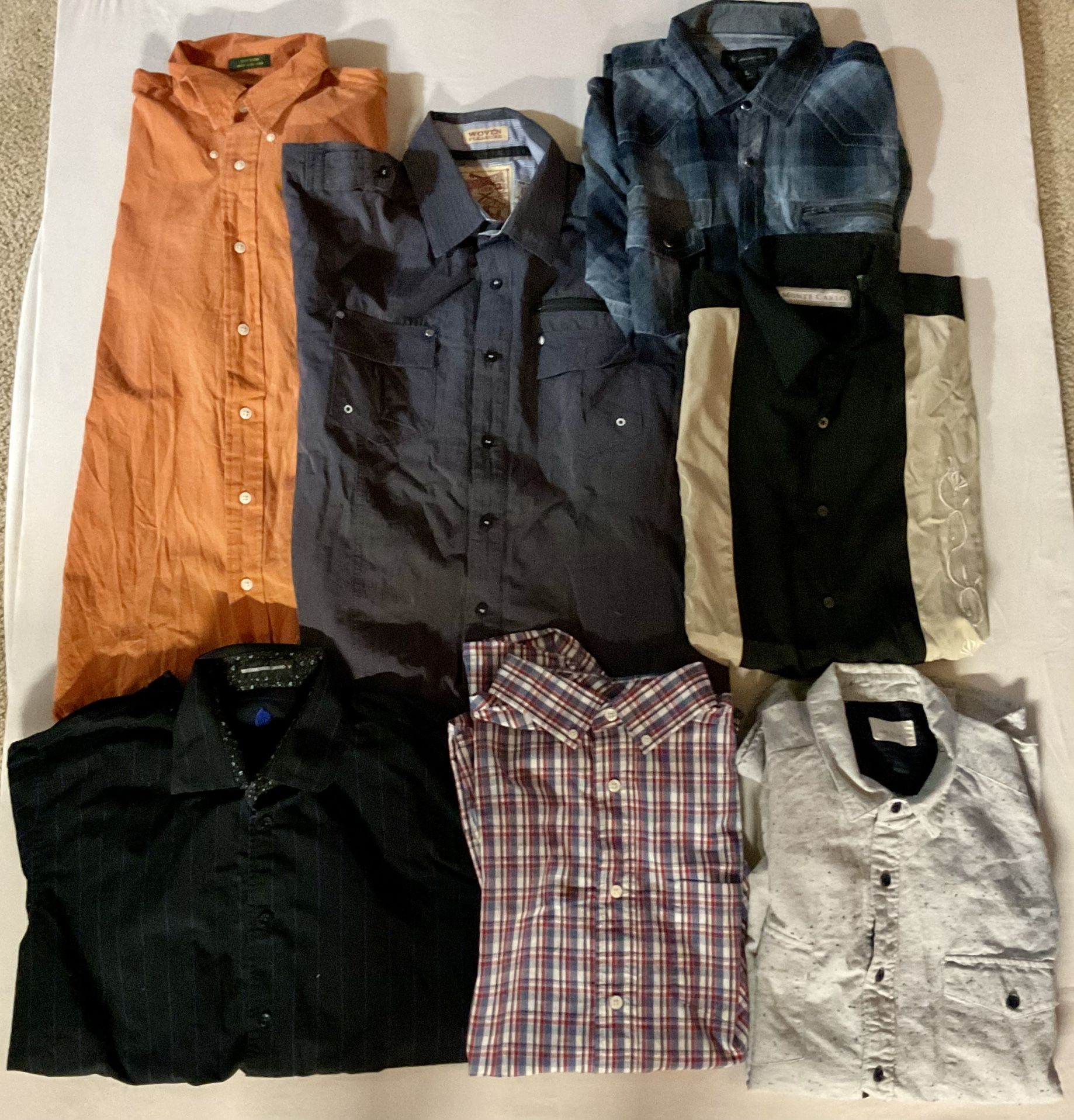 Men’s Dress Shirt Bundle Size L
