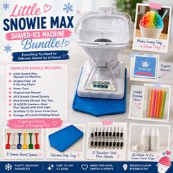 Little Snowie Max Shaved Ice Machine Bundle 🍧❄️
