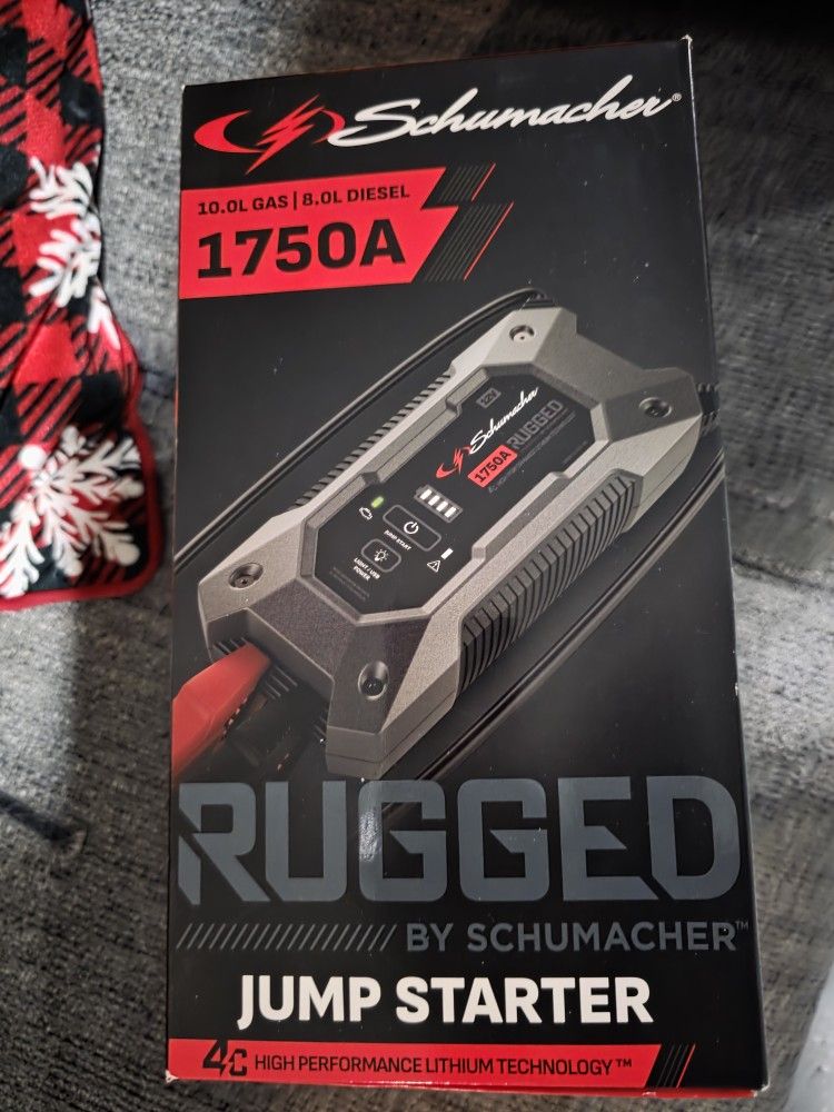 Schumacher Rugged 1750A Jump Starter