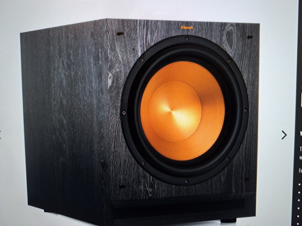 Klipsch 12 sub 120 new