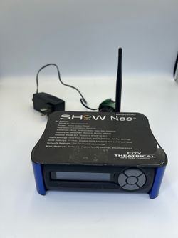 City Theatrical 5701 SHoW DMX Neo Wireless Transceiver Transmit / Receive