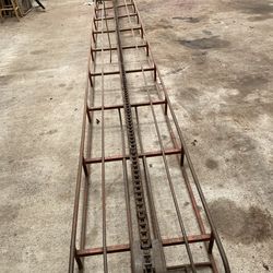 24 foot hay elevator with motor nice condition