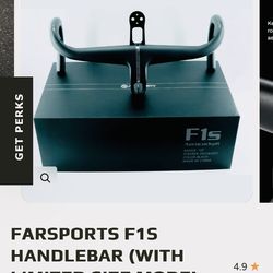 Road Bike fully integrated Aero cockpit