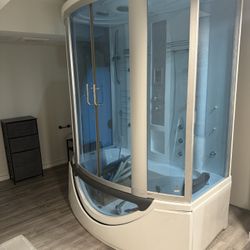 Bathtub Shower Hydrotherapy Steam Hot Tub