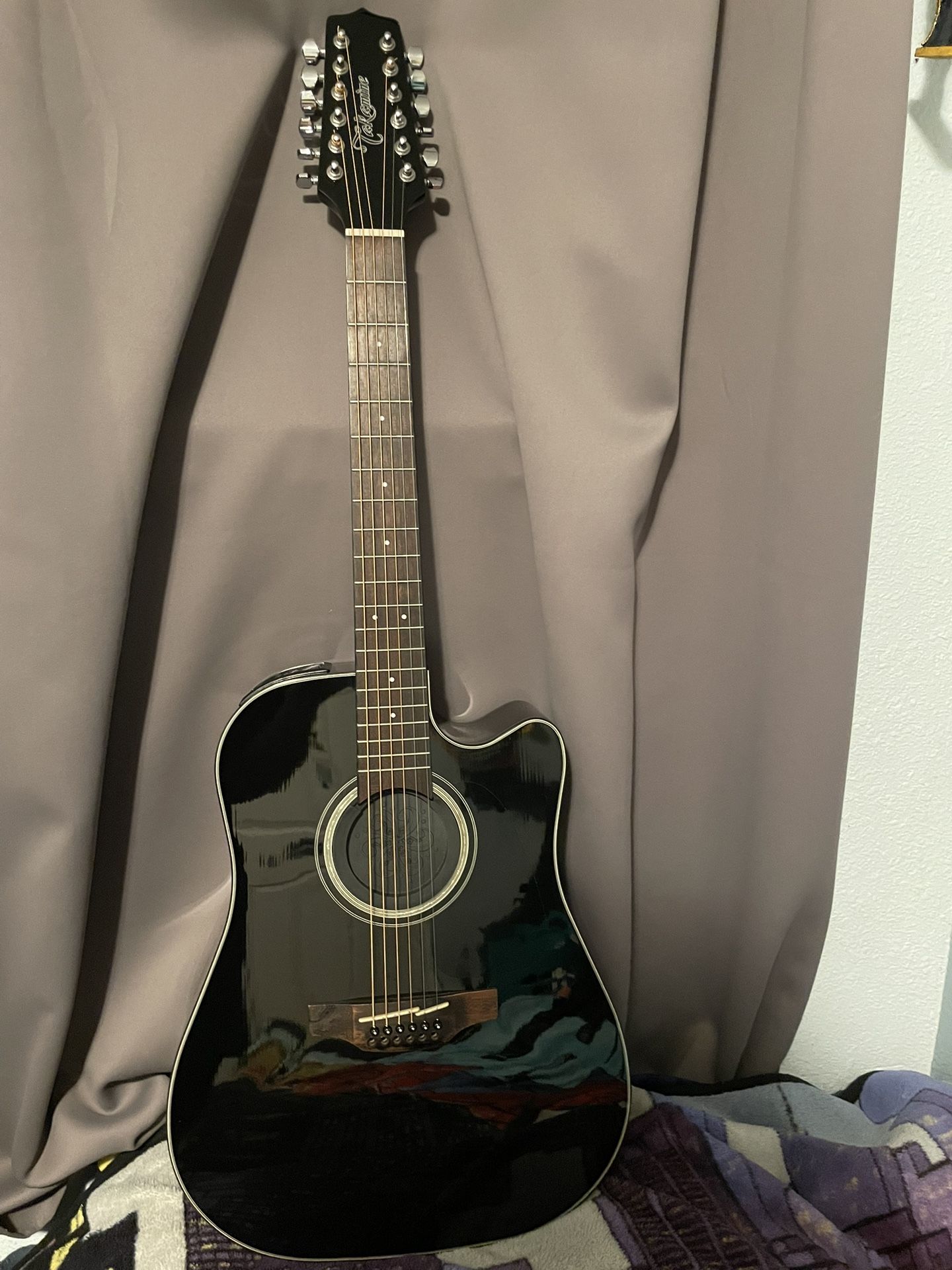 Takamine 12 String Black