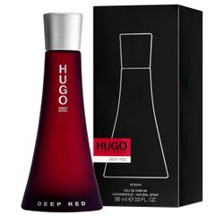 Hugo Boss Deep Red Eau de Parfum – Women's Ambery Perfume – With Notes of Blackcurrant, Freesia, Sandalwood & Vanilla – Long Lasting Fragrance