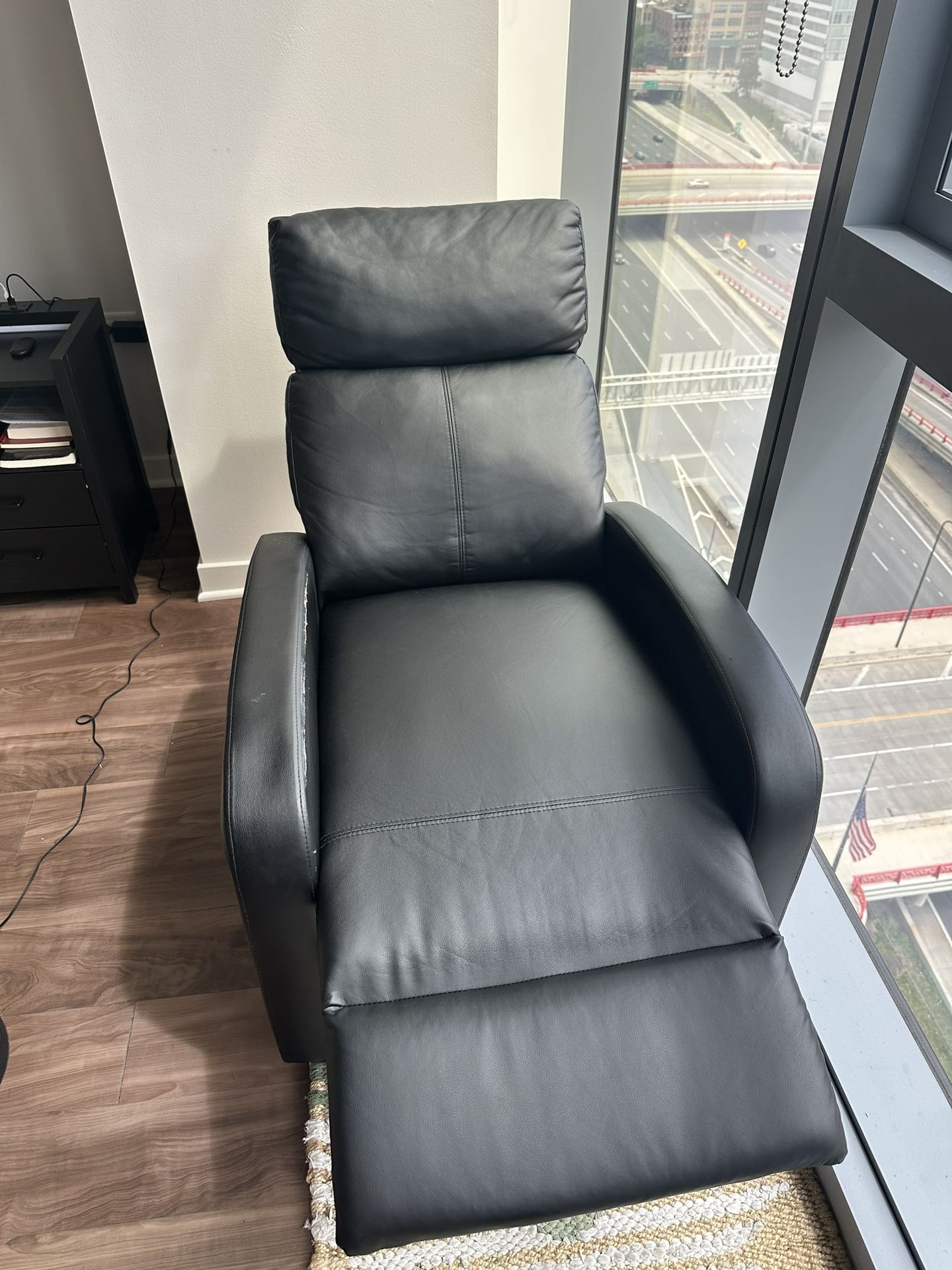 Black Recliner Chair