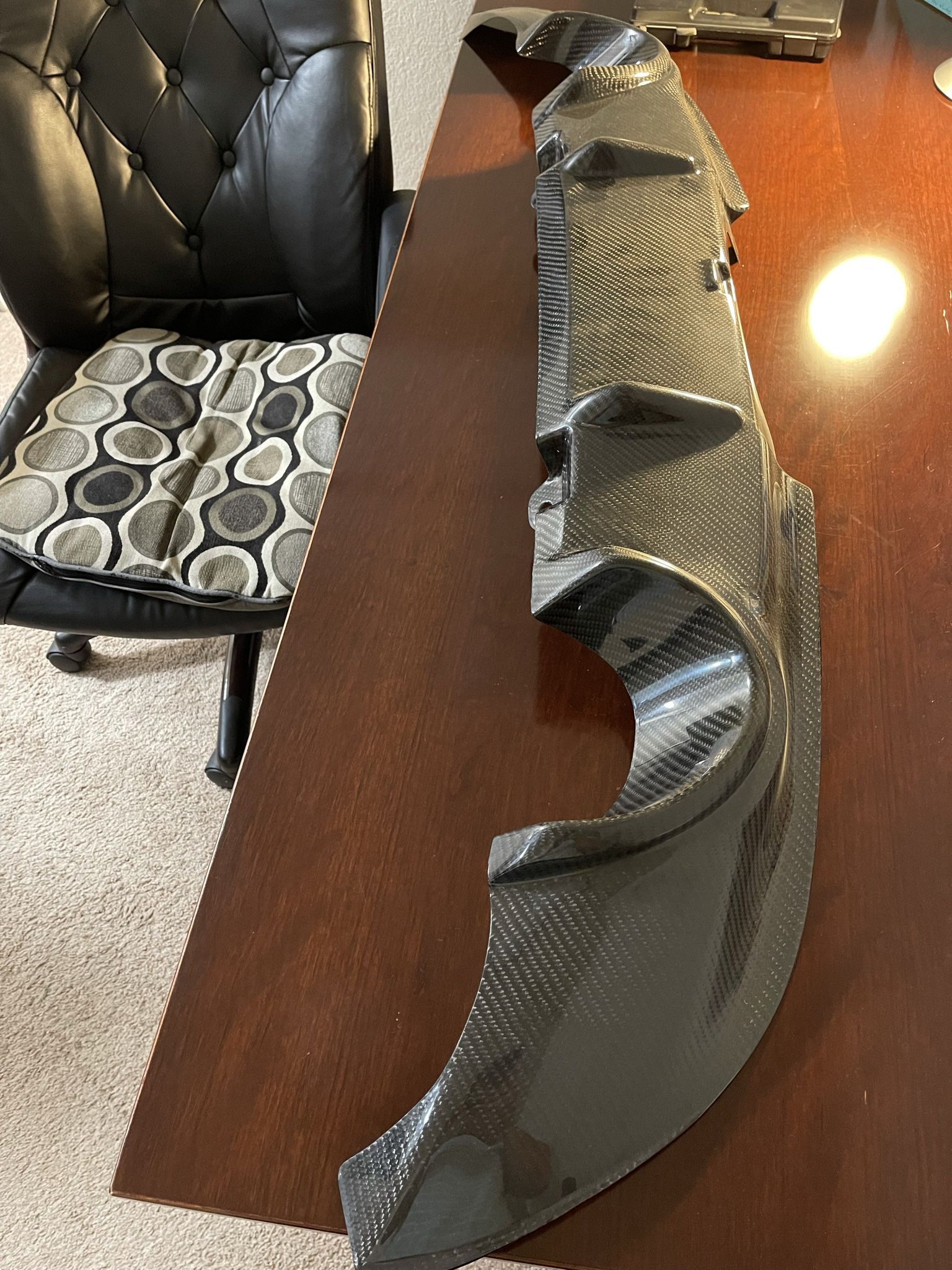 Infiniti G37 Coupe Rear Carbon Fiber Diffuser